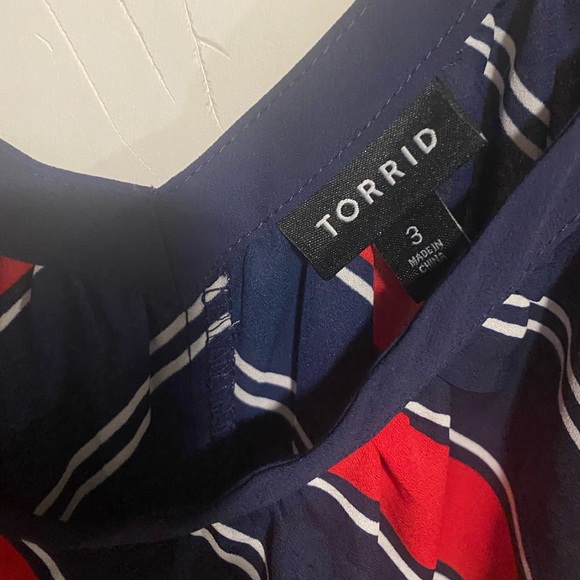 Torrid 3x Tank Blouse - Picture 2 of 2